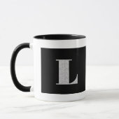 Mug Lettre L de monogramme (Gauche)