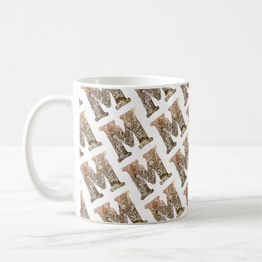Mug Lettre "M" (Gauche)