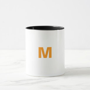 Mug lettre M customisée