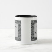 Mug Lettre M de monogramme (Centre)
