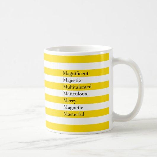 Mug Lettre M Mup (Droite)