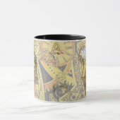 Mug Lettre majuscule A alphabet-monogramme (Centre)