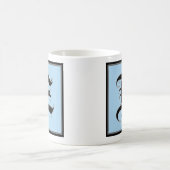 Mug Lettre majuscule calligraphique E (Centre)