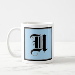 Mug Lettre majuscule calligraphique U