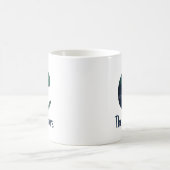 Mug Lettre minuscule c initiale et nom en vichy (Centre)