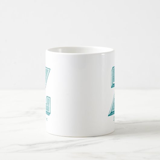 Mug Lettre moderne Z Nom (Centre)