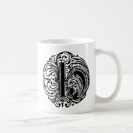 MUG LETTRE MONARIE "H" (Droite)