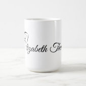 Mug Lettre monogramme E Horse (Centre)