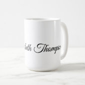Mug Lettre monogramme E Horse (Devant droit)