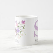 Mug Lettre monogramme S et prénom (Centre)