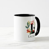 Mug LETTRE MONOGRAPHIQUE DE FER DE Noël L (Devant droit)