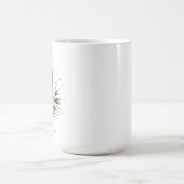 Mug LETTRE MONOGRAPHIQUE DE FLIAGE Tropical "J" Person (Centre)