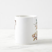 Mug LETTRE MONOGRAPHIQUE F Floral Rustique (Centre)