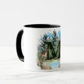 MUG LETTRE MONOGRAPHIQUE M PERSONNALISÉE CHEZ LES CHEF (Devant gauche)