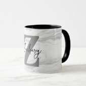 MUG LETTRE MONOGRAPHIQUE MOBILE ET CLASSIQUE Z (Devant droit)