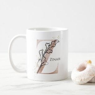 Mug LETTRE MORALE INITIALE Z BOHON Personnalisée