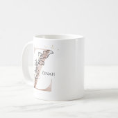 Mug LETTRE MORALE INITIALE Z BOHON Personnalisée (Devant gauche)