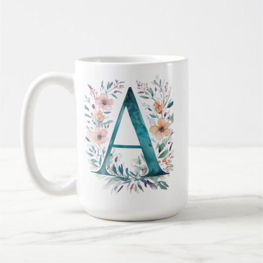 MUG LETTRE MOYENNE A (Gauche)