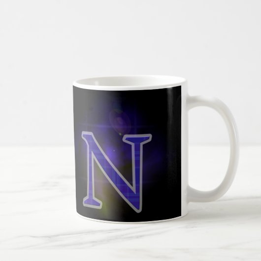 Mug Lettre N (Droite)