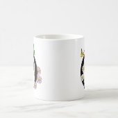 Mug LETTRE O MONOGRAPHIQUE BROUILLON D'Aquarelle Flora (Centre)