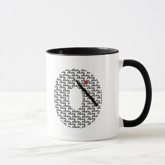 MUG LETTRE OBE O (Droite)