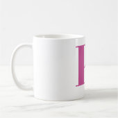 Mug Lettre P et porc (Gauche)