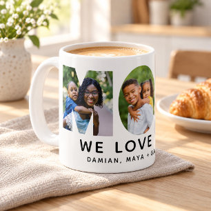 Mug Lettre Photo Maman Moderne On T'aime