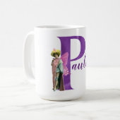 MUG LETTRE PHOTOGRAPHIQUE POPULAIRE P (Devant gauche)