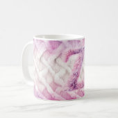 MUG LETTRE POPULAIRE ROSE CHAUD POPULAIRE Z (Devant gauche)
