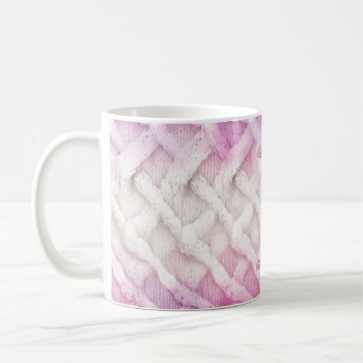 MUG LETTRE ROSE CHAUD ROSE POPULAIRE MOYENNE I (Gauche)