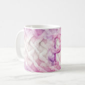 MUG LETTRE ROSE CHAUDE POPULAIRE ROSE POPULAIRE P (Devant gauche)