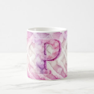 MUG LETTRE ROSE CHAUDE POPULAIRE ROSE POPULAIRE P