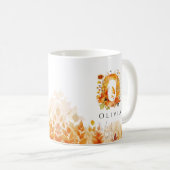 MUG LETTRE ROUSTIQUE POINTS DE ROUTE (Devant droit)