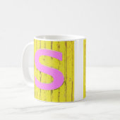 Mug Lettre s (Devant gauche)