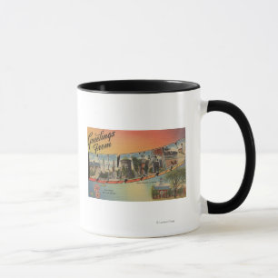 Mug Lettre ScenesDelaware de DelawareLarge