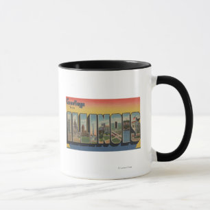 Mug Lettre ScenesIllinois 2 d'IllinoisLarge