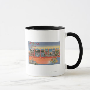 Mug Lettre ScenesIndiana d'IndianaLarge