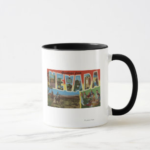 Mug Lettre ScenesNevada 2 de NevadaLarge