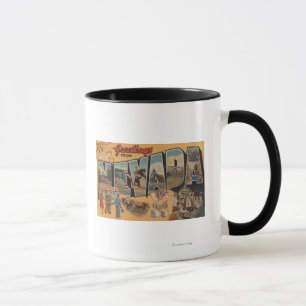 Mug Lettre ScenesNevada de NevadaLarge