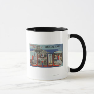 Mug Lettre ScenesOhio d'OhioBuckeye LakeLarge