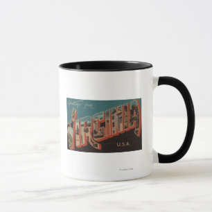 Mug Lettre ScenesVirginia 4 de VirginiaLarge