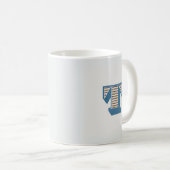 Mug Lettre "T" Monogramme (Devant droit)