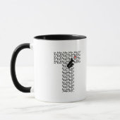 MUG LETTRE TABA T (Gauche)