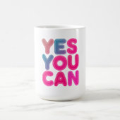 Mug lettre, texte, mignonne (Centre)