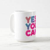 Mug lettre, texte, mignonne (Devant gauche)