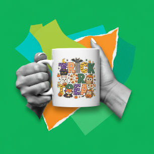 Mug Lettre Trick Or Treat
