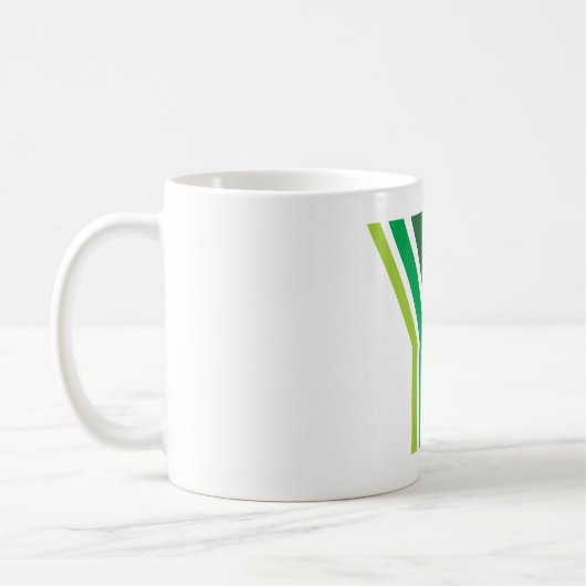 MUG LETTRE VERTE Y (Gauche)