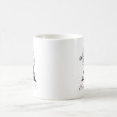 Mug LETTRE vintage MONOGRAPHIQUE Florale A (Centre)