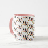 Mug Lettre W (Devant gauche)