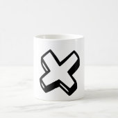 Mug Lettre X (Centre)